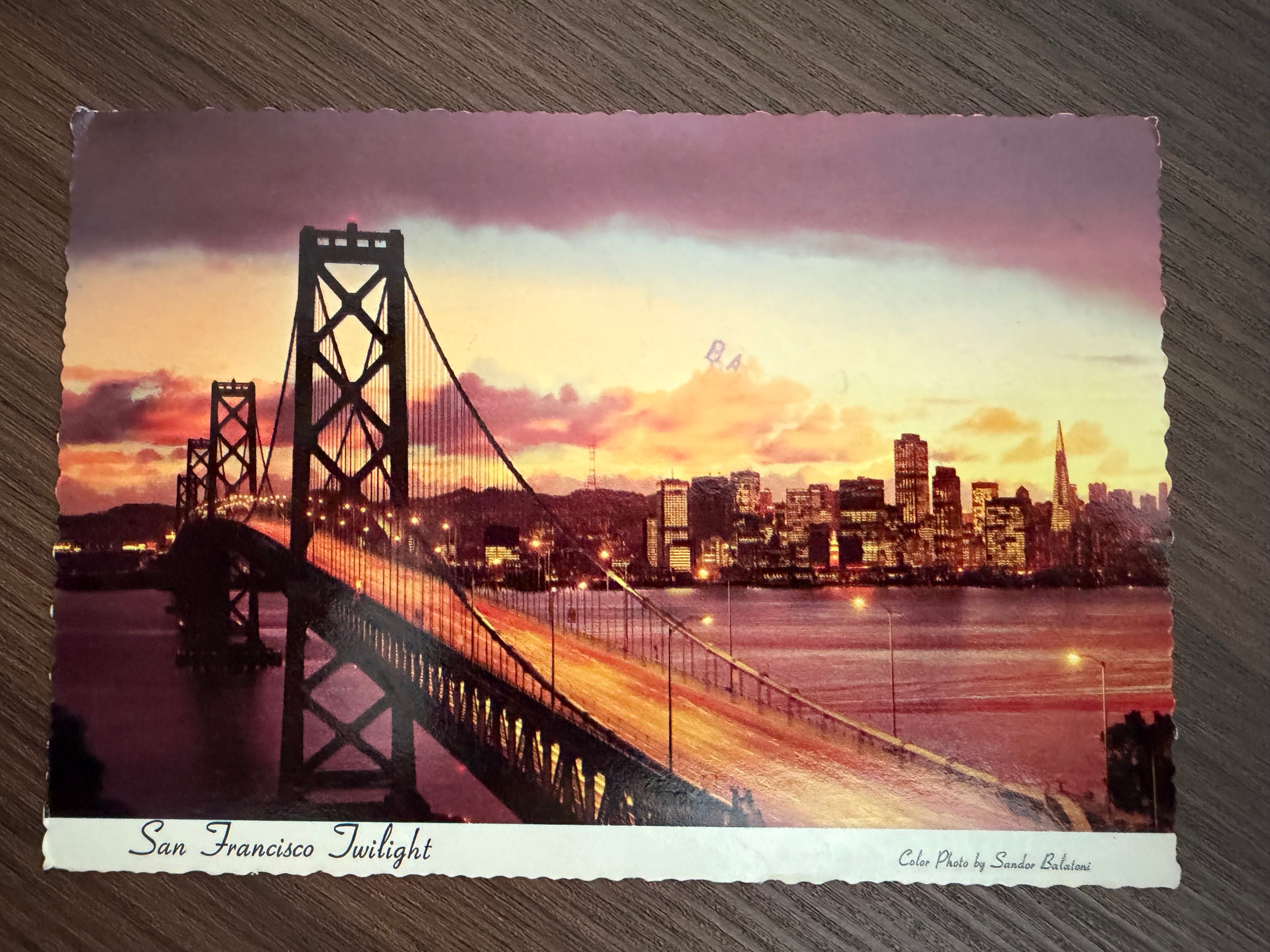 Postcard from Vincent: San Francisco 1977