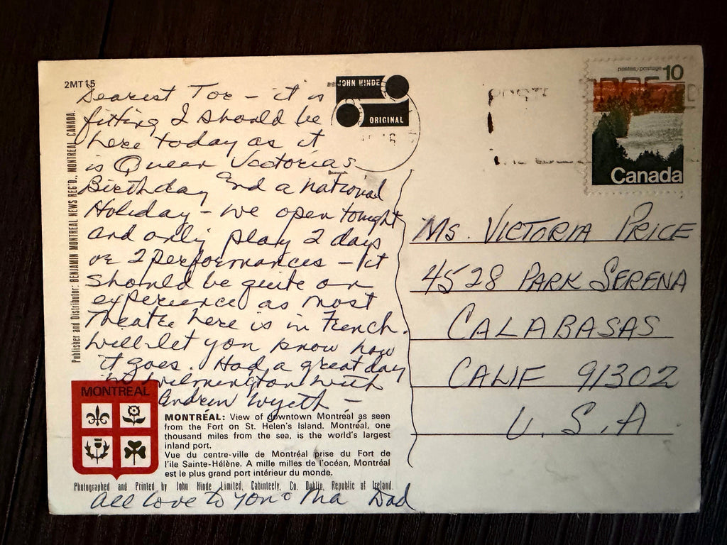 Postcard from Vincent: Montreal 1970s