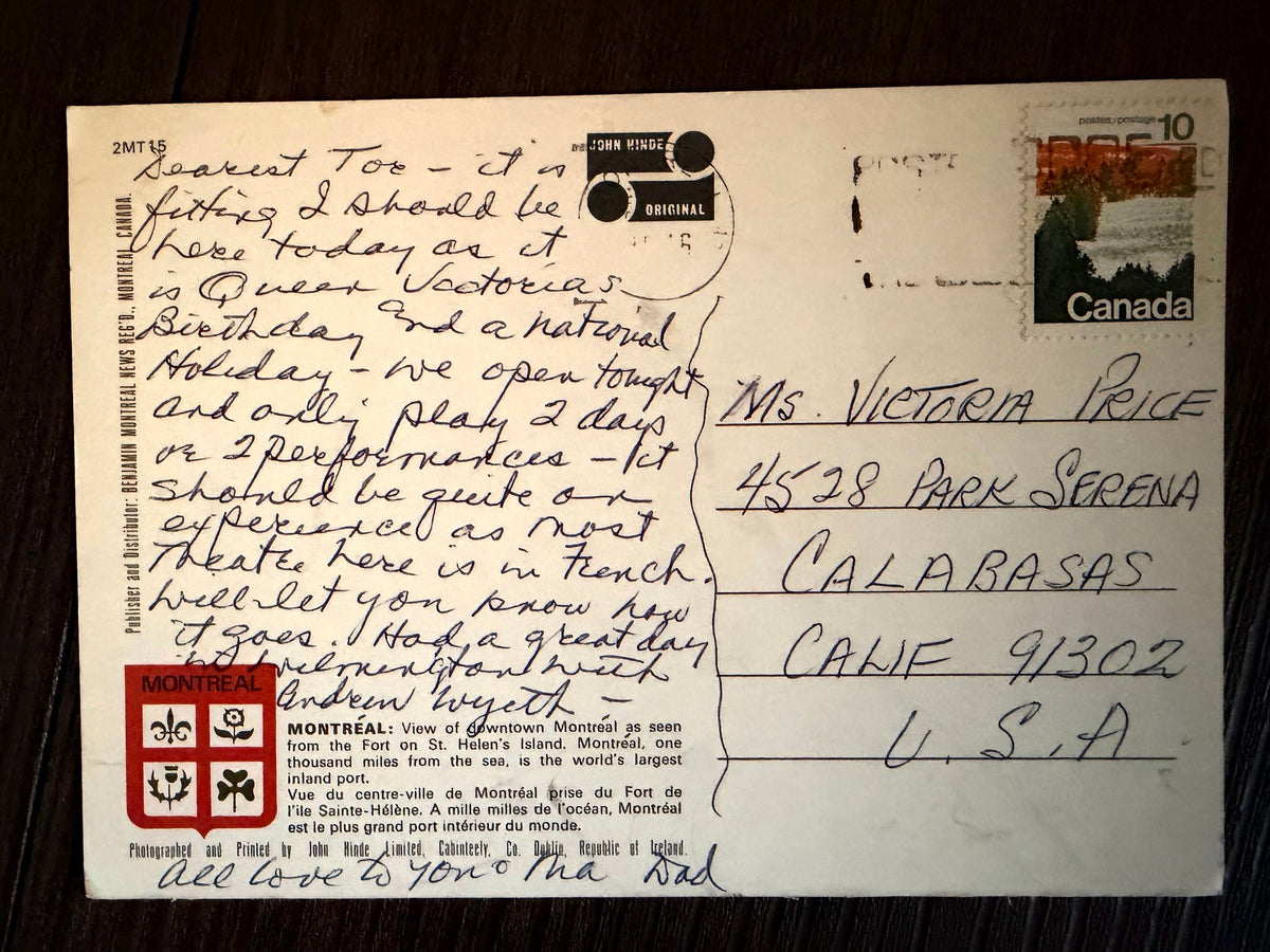 Postcard from Vincent: Montreal 1970s