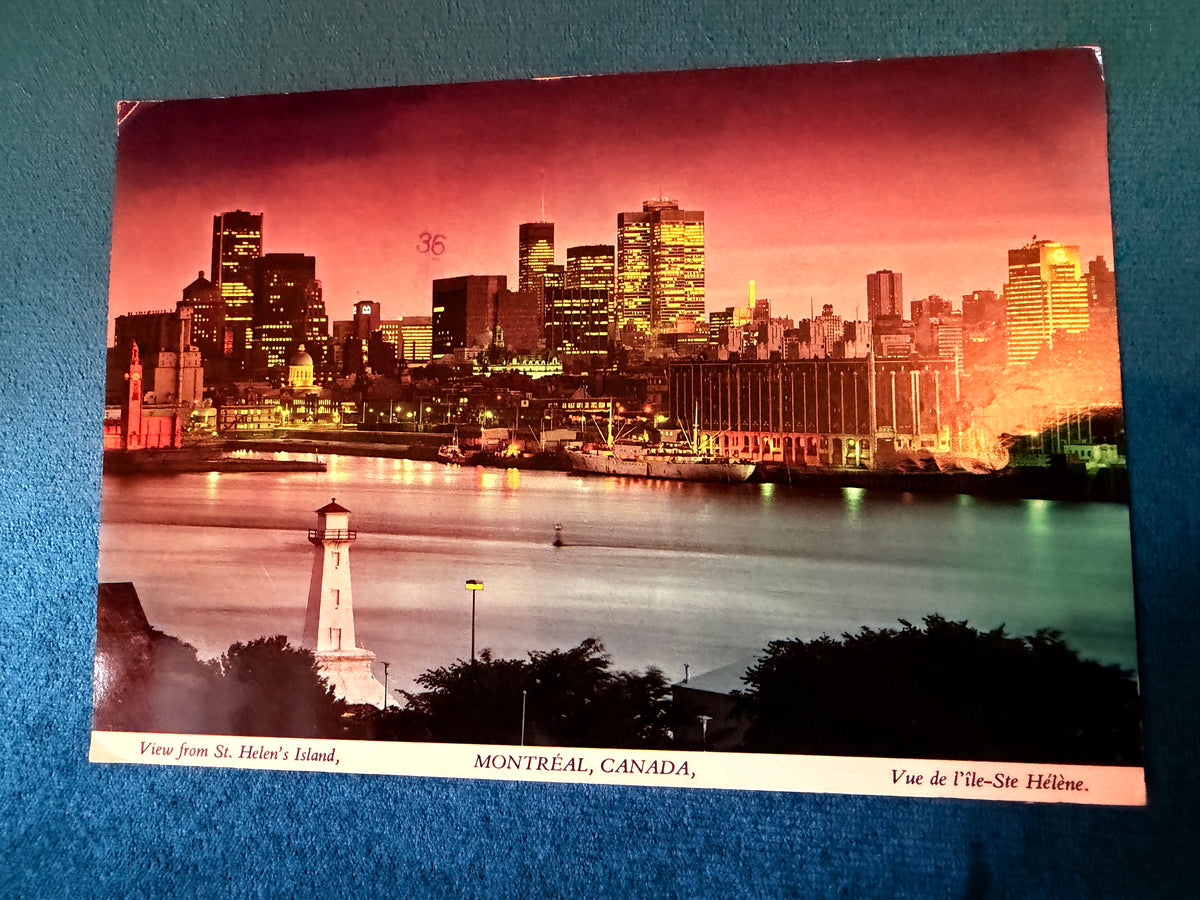 Postcard from Vincent: Montreal 1970s